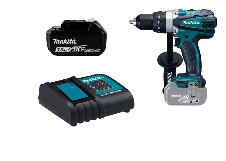 TALADRO ATORNILLADOR 91 NM INALAMBRICO 18V MAKITA DDF458 (3 AH) DDF458VH3 - 1