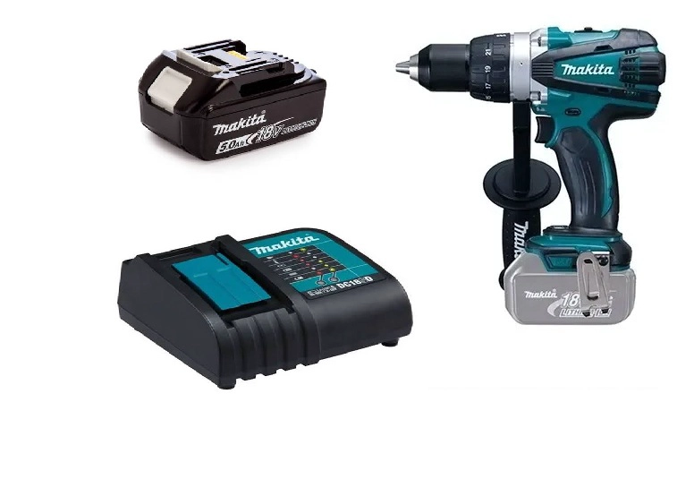 TALADRO ATORNILLADOR 91 NM INALAMBRICO 18V MAKITA DDF458 (5 AH) DDF458VH5 - 1