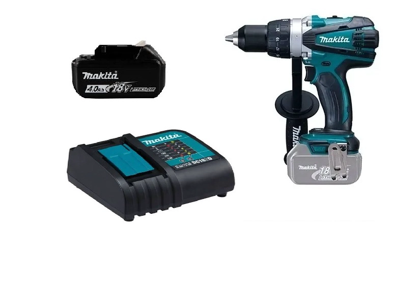 TALADRO ATORNILLADOR 91 NM INALAMBRICO 18V MAKITA DDF458 (4 AH) DDF458VH4 - 1