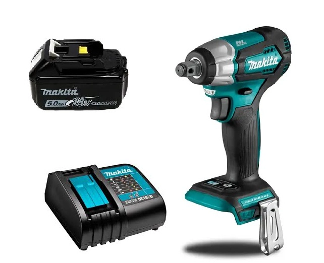 PISTOLA LLAVE IMPACTO 18V BRUSHLESS 210 NM MAKITA DTW181 (5 AH) DTW181VH5 - 1