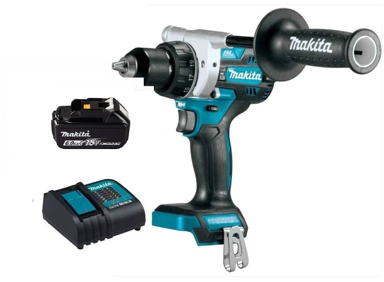 TALADRO ATORNILLADOR PERCUTOR 125 NM 18V MAKITA DHP486 (6,0 AH); DHP486VH6 - 1