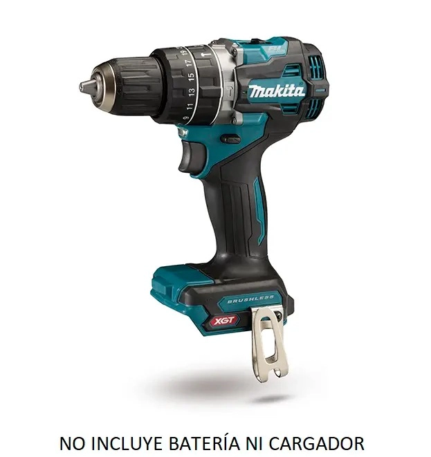 TALADRO 40V XGT ATORNILLADOR PERCUTOR 65 NM MAKITA HP002GZ. SIN BATERIA NI CARGADOR - 1