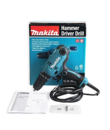 TALADRO ATORNILLADOR PERCUTOR REVERSIBLE 320W MAKITA HP0300 - 1