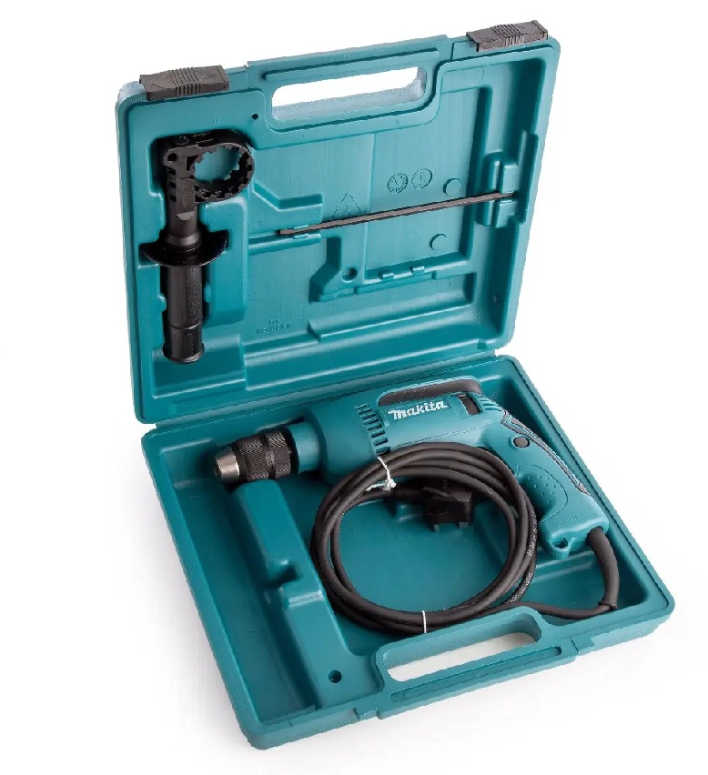 TALADRO PERCUTOR 16MM REVERSIBLE 760W MAKITA HP1641K - 1