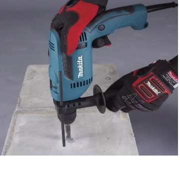 TALADRO PERCUTOR 16MM REVERSIBLE 760W MAKITA HP1641K - 4