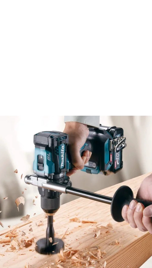 TALADRO PERCUTOR INALAMBRICO 40V XGT MAKITA HP001GZ ; SIN CARGADOR NI BATERIA - 1