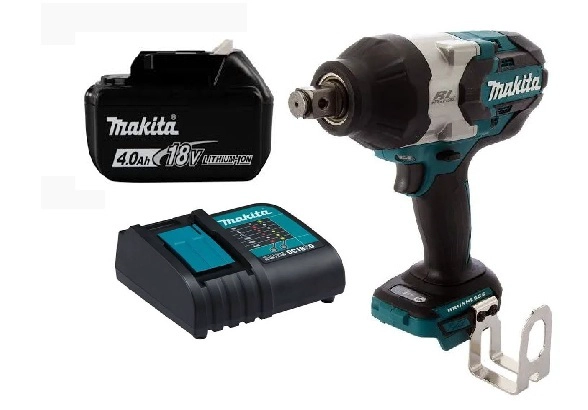 PISTOLA LLAVE IMPACTO INALAMBRICA 1050 NM MAKITA DTW1001 (4 AH) - 1