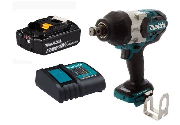 PISTOLA LLAVE IMPACTO INALAMBRICA 1050 NM MAKITA DTW1001 (6 AH) - 1