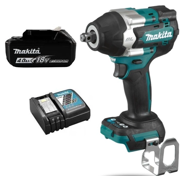 PISTOLA LLAVE IMPACTO 18V BRUSHLESS 700 NM MAKITA DTW700 (4 AH) - 1