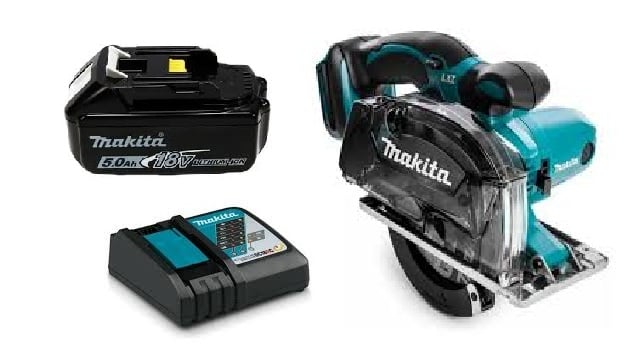 SIERRA METAL 18V INALAMBRICA 136MM 5-38 MAKITA 5 AH DCS552VH5 - 1