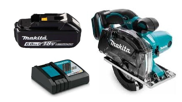 SIERRA METAL 18V INALAMBRICA 136MM 5-38 MAKITA 6 AH DCS552VH6 - 1