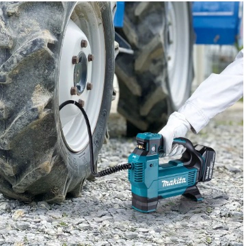INFLADOR COMPRESOR AIRE 161 PSI ALTO FLUJO MAKITA DMP181 (5 AH) - 2