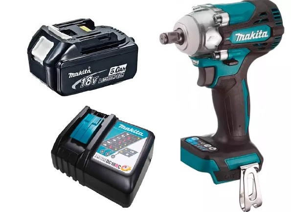 PISTOLA LLAVE IMPACTO 18V BRUSHLESS 330 NM MAKITA DTW300 (5 AH) - 1