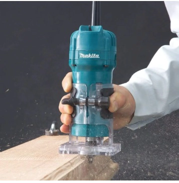 RECORTADORA 1/4' (6 MM.) 530 W. 30.000 RPM. MAKITA 3709 - 3