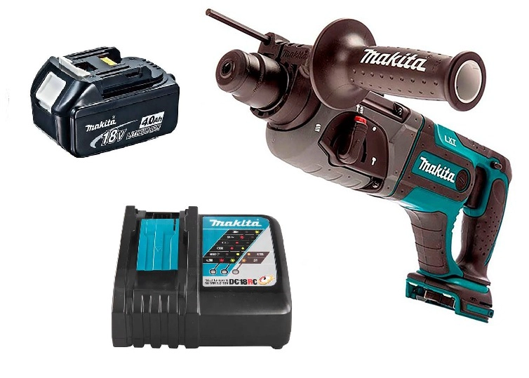 ROTOMARTILLO SDS PLUS 16 MM (4 AH) MAKITA DHR165VH4 - 1