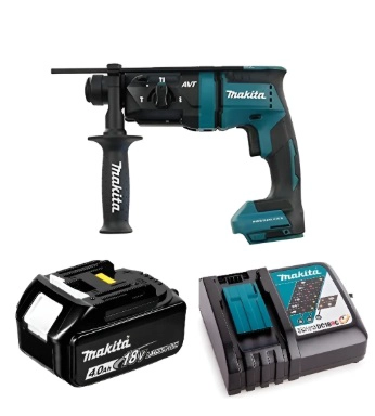 ROTOMARTILLO 18MM 3 MODOS BRUSHLESS 18V MAKITA DHR182 (4 AH) - 1