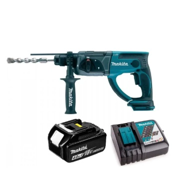 ROTOMARTILLO 20MM 3 MODOS SDS-PLUS 18V MAKITA DHR202 ( 4 AH) - 1