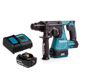 ROTOMARTILLO 24MM INALAMBRICO 18V SDS-PLUS MAKITA DHR242 3 AH - 1