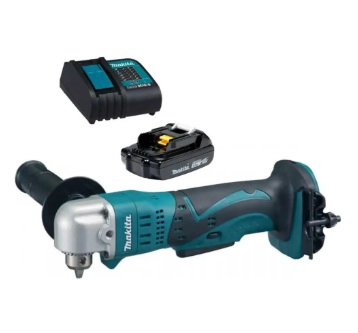 TALADRO ANGULAR 10MM INALAMBRICO 18V 1.5 AH MAKITA DDA350 - 1