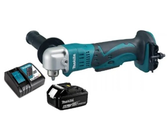 TALADRO ANGULAR 10MM INALAMBRICO 18V 6 AH MAKITA DDA350 - 1