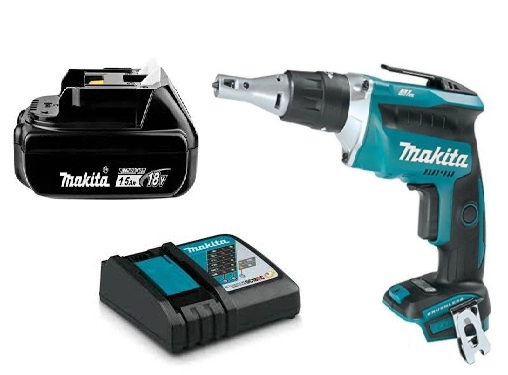 ATORNILLADOR TABIQUERIA YESO INALAMBRICO 18V DFS452 BAT 1.5 AH MAS CARGADOR