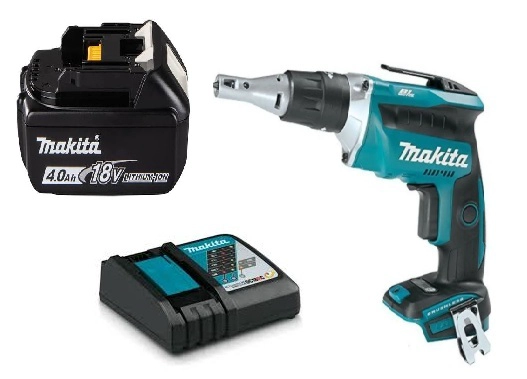 ATORNILLADOR TABIQUERIA YESO INALAMBRICO 18V DFS452 BAT 4 AH MAS CARGADOR - 1