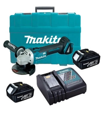 ESMERIL ANGULAR 115MM 4-12 INALAMBRICO MAKITA DGA454RFE - 1