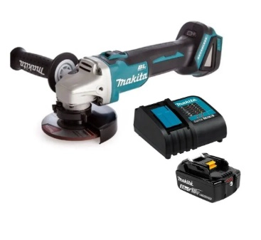 ESMERIL ANGULAR 115MM 4-12 INALAMBRICO MAKITA DGA456 3 AH - 1