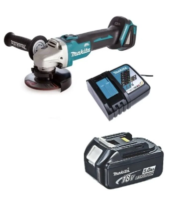 ESMERIL ANGULAR 115MM 4-12 INALAMBRICO MAKITA DGA456 5 AH - 1
