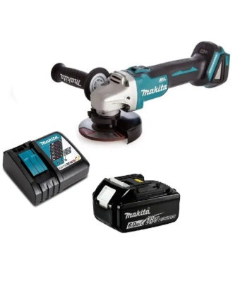 ESMERIL ANGULAR 115MM 4-12 INALAMBRICO MAKITA DGA456 6 AH - 1