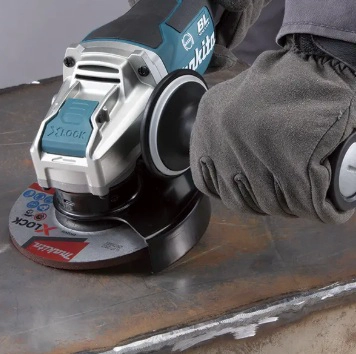 ESMERIL ANGULAR 4-12 SIN LLAVE X-LOCK MAKITA DGA469 3 AH - 3