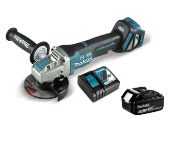 ESMERIL ANGULAR 4-12 SIN LLAVE X-LOCK MAKITA DGA469 5 AH - 1