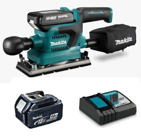 LIJADORA ORBITAL 93X185MM 18V S/BATERIA MAKITA DBO380 (4 AH) - 1