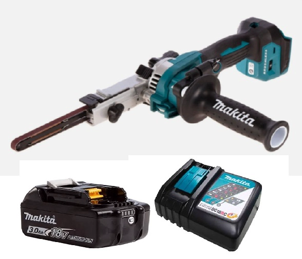 LIJADORA DE BANDA INALAMBRICA 18V 9MM X 533MM MAKITA DBS180 ( 3AH ) - 1