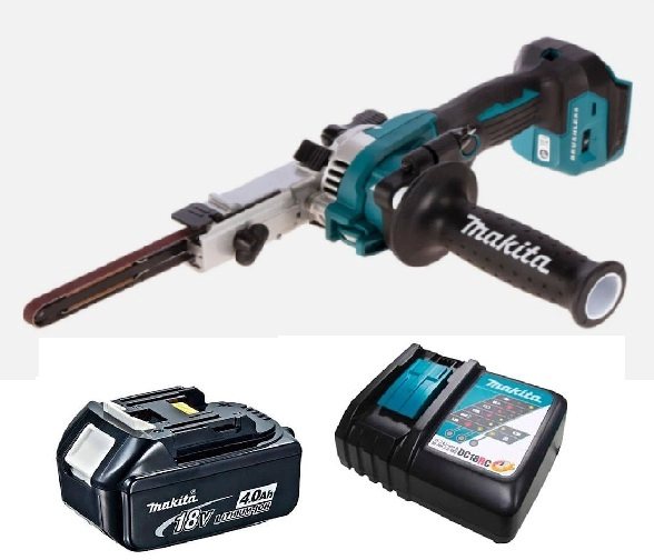 LIJADORA DE BANDA INALAMBRICA 18V 9MM X 533MM MAKITA DBS180 ( 4 AH ) - 1