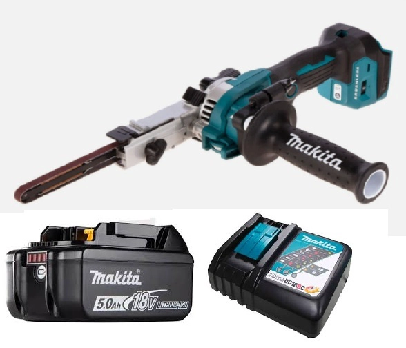 LIJADORA DE BANDA INALAMBRICA 18V 9MM X 533MM MAKITA DBS180 ( 5 AH ) - 1