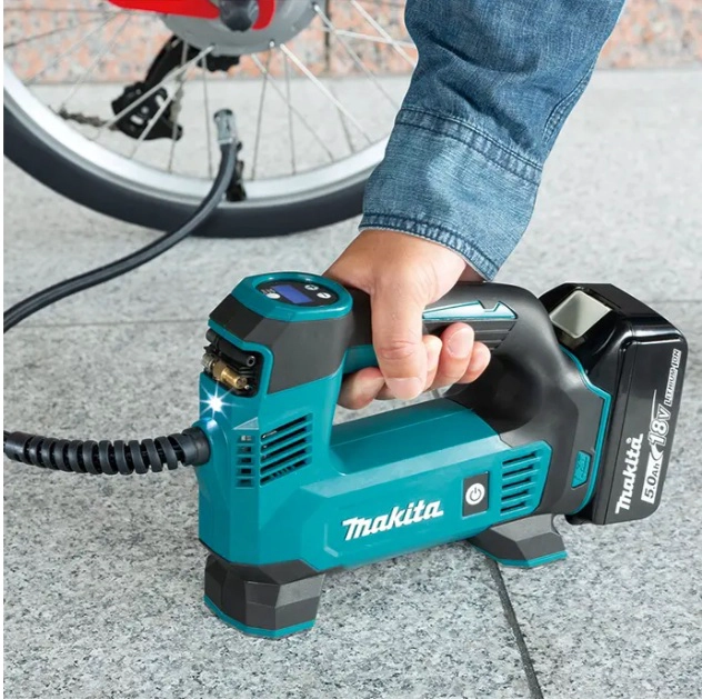 INFLADOR INALAMBRICO 830 KPA (121 PSI) [8.3 BAR] 1.4KG 18V LXT MAKITA DMP180Z - 3