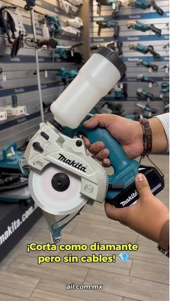 SIERRA CORTADORA DIAMANTE 18V CONCRETO 125MM MAKITA DCC501ZX3 - 2