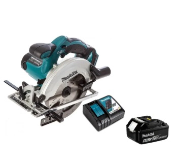 SIERRA CIRCULAR 18V INALAMBRICA 165MM 6-12 MAKITA DSS611 6 AH - 1