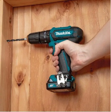 TALADRO ATORNILLADOR PERCUTOR 12 VOLTS 30 NM MAKITA HP333DZ - 3