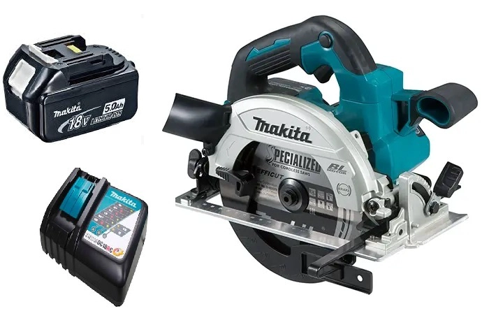 SIERRA CIRCULAR 18V BL AWS 165 MM (5 AH) MAKITA DHS661 - 1