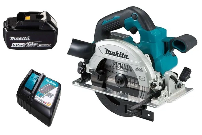 SIERRA CIRCULAR 18V BL AWS 165 MM (6 AH) MAKITA DHS661 - 1