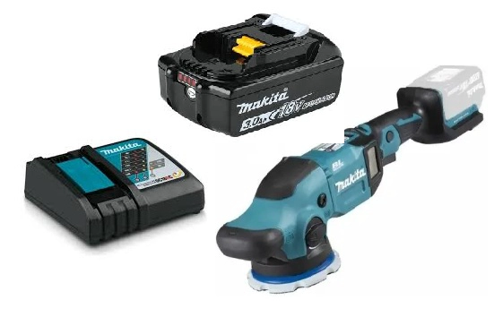 PULIDORA ROTORBITAL 125MM 5'' BRUSHLESS 18V MAKITA DPO500 ( 3) - 1