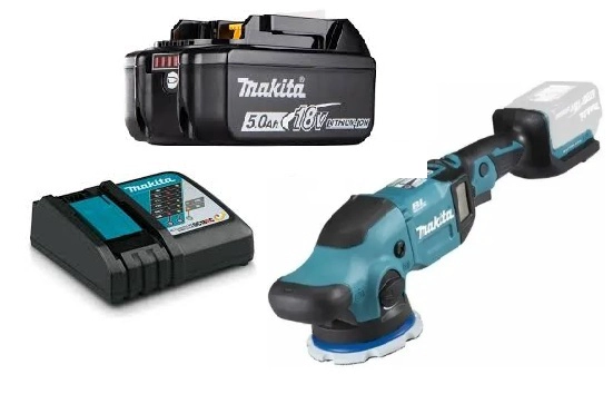 PULIDORA ROTORBITAL 125MM 5'' BRUSHLESS 18V MAKITA DPO500 ( 5) - 1