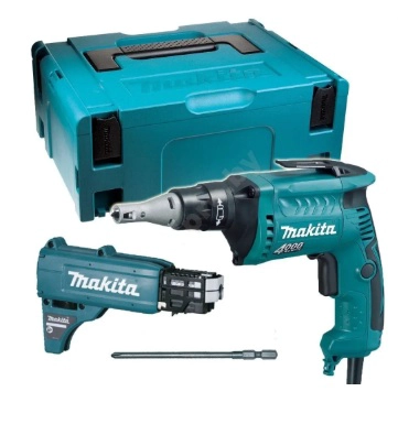 ATORNILLADOR YESO + AUTOALIMENTADOR MAKITA FS4000JX2 - 1