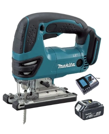SIERRA CALADORA 18V INALAMBRICA (5 AH) 26 MM MAKITA DJV180 - 1