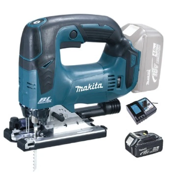 SIERRA CALADORA 18V BRUSHLESS 135 MM (5 AH) MAKITA DJV182 - 1