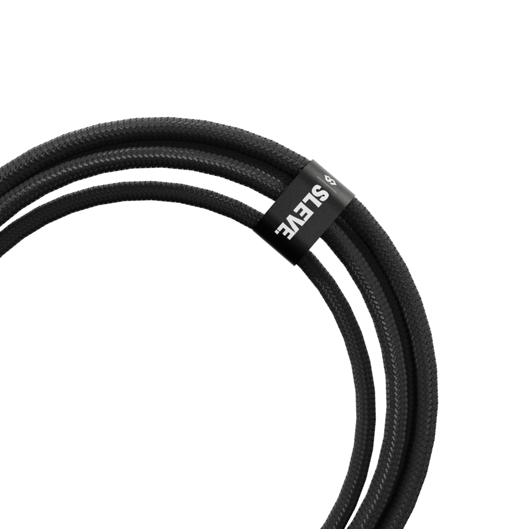 CABLE CARGADOR SLEVE LINE X USB TIPO C A LIGHTNING BLACK - 2
