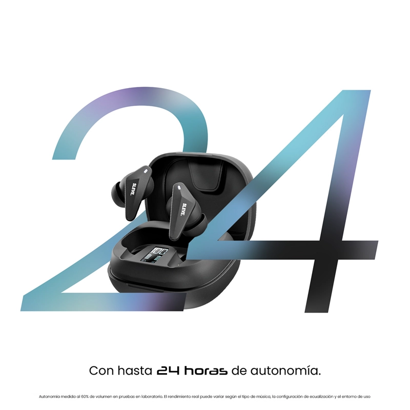 AUDIFONOS INALAMBRICOS BLUETOOTH SLEVE X PODS 2GEN TRUE WIRELESS SONIDO ENVOLVENTE 27 HORAS BATERIA - 3