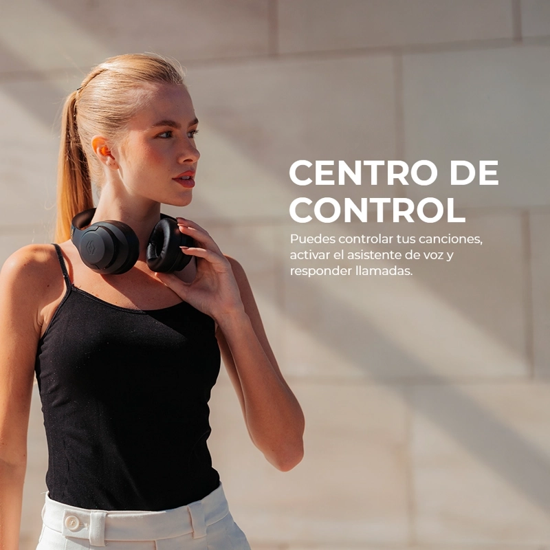 AUDIFONOS INALAMBRICOS BLUETOOTH SLEVE PULSE ANC 2GEN CANCELACION DE RUIDO ACTIVA 45 HORAS BATERIA - 8